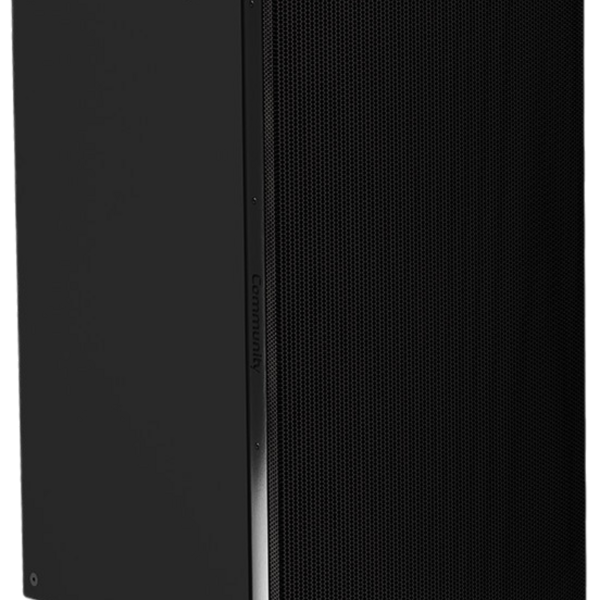 Biamp Community IS8-212B High power, dual 12-inch subwoofer, black