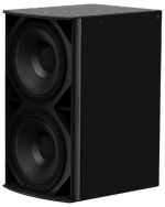 Biamp Community IS8-212B High power, dual 12-inch subwoofer, black - obrazek 3