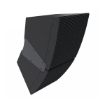 Biamp Community LVH-906C/AP Steerable Venue Horn Active Plus, large format, high output, horn loaded, steerable, 8 x 12-inch, 3-way custom color loudspeaker with variable vertical dispersion x 60° horizontal - Image 2