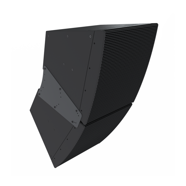 Biamp Community LVH-906/APB Steerable Venue Horn Active Plus, large format, high output, horn loaded, steerable, 8 x 12-inch, 3-way, black loudspeaker with variable vertical dispersion x 60° horizontal