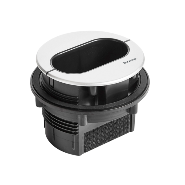 Biamp EasyConnect MC1 Tabletop cable grommet for cable management