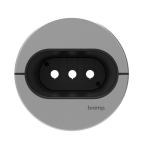 Biamp EasyConnect MC1 Tabletop cable grommet for cable management - Image 2