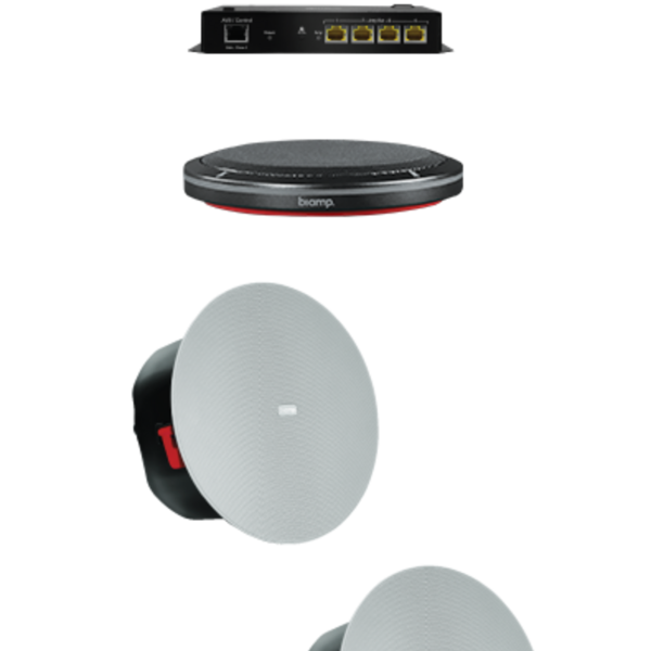 Biamp MRB-M-SCX400-T Meeting room bundle for medium rooms (up to 11 participants)