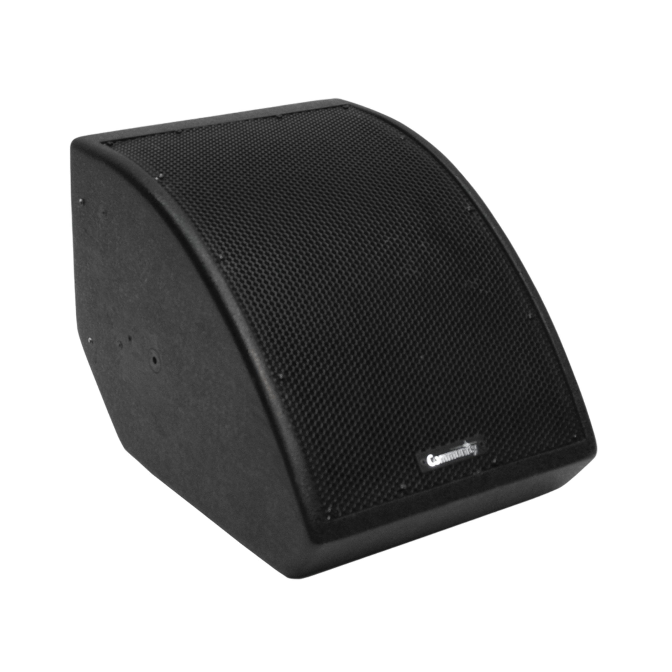 mx8-stagemonitor-_12369_master Biamp Community MX8-B 2-way, 8-inch, coax, low profile, black, floor monitor loudspeaker - Image 1