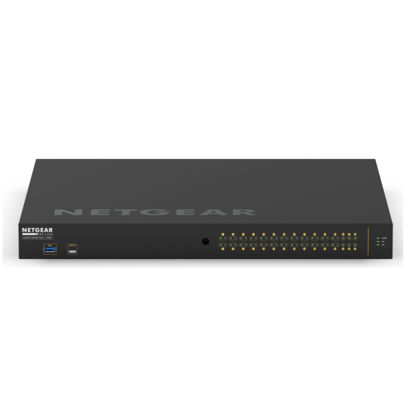 Biamp NMS-NG26GPX-AVB Netgear AVB-enabled, 26-port, 1G switch, 24-ports w/ PoE+, 480W