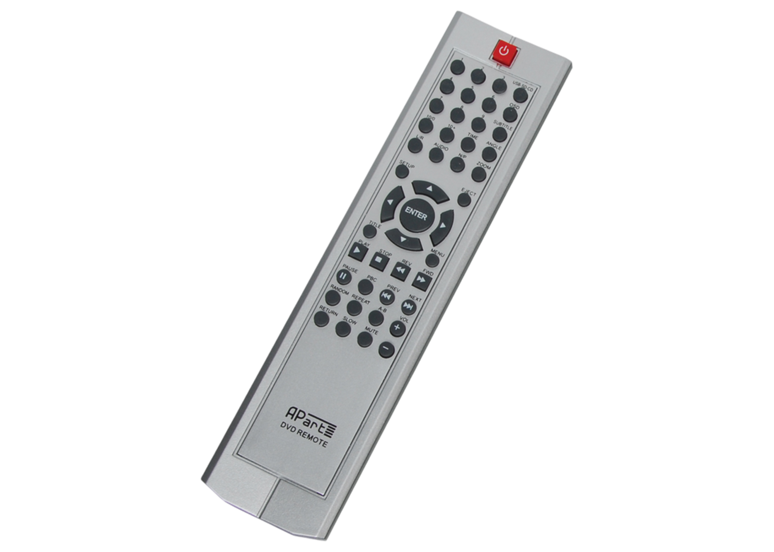 pcd-rem_highres._12277_master Biamp Commercial Audio PCD-REM Optional remote control for DVD control functionality on PC1000RMKII and PCR3000RMKIII - obrazek 1