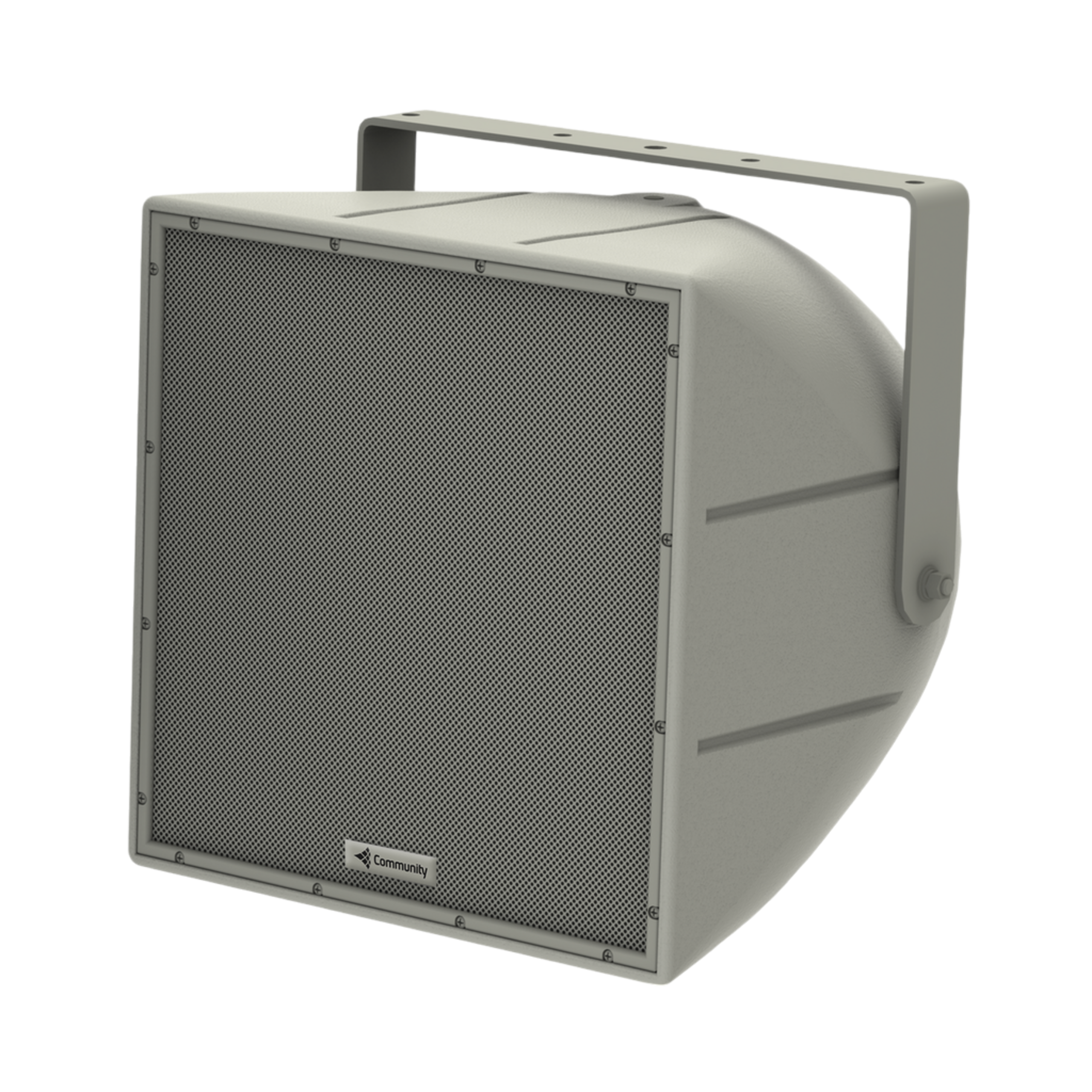 r-5-outdoor-voicemusic_12371_master Biamp Community R.5-66Z Full-range, 2-way, 12-inch, horn loaded, 60 X 60 loudspeaker, grey - Image 1