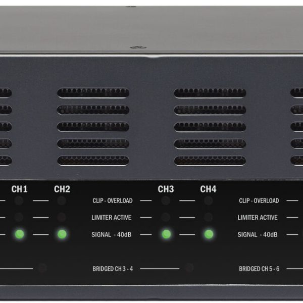 Biamp Commercial Audio REVAMP8250 8-channel Class D amplifier 8 x 250 Watts