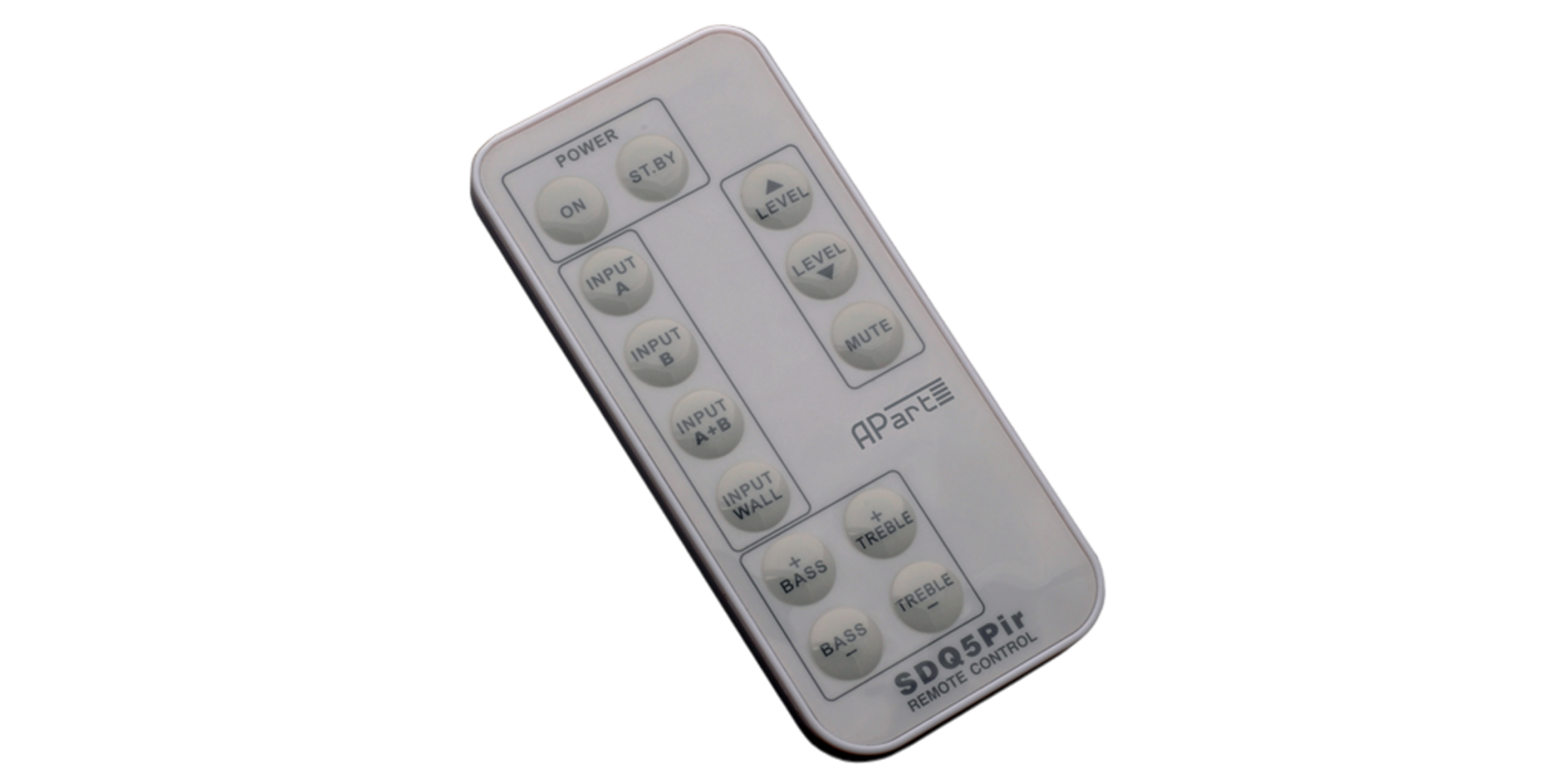 sdq5pir-rem_10978_preview-Photoroom_12210_master Biamp Commercial Audio SDQ5PIR-REM Remote control for Commercial SDQ5PIR-W & -BL loudspeakers - obrazek 1