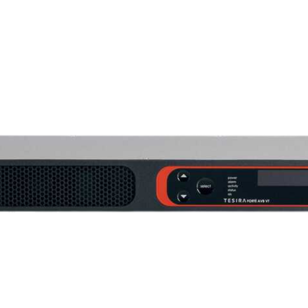 Biamp TesiraFORTÉ AVB VT Digital audio server with 12 analog inputs and 8 analog outputs