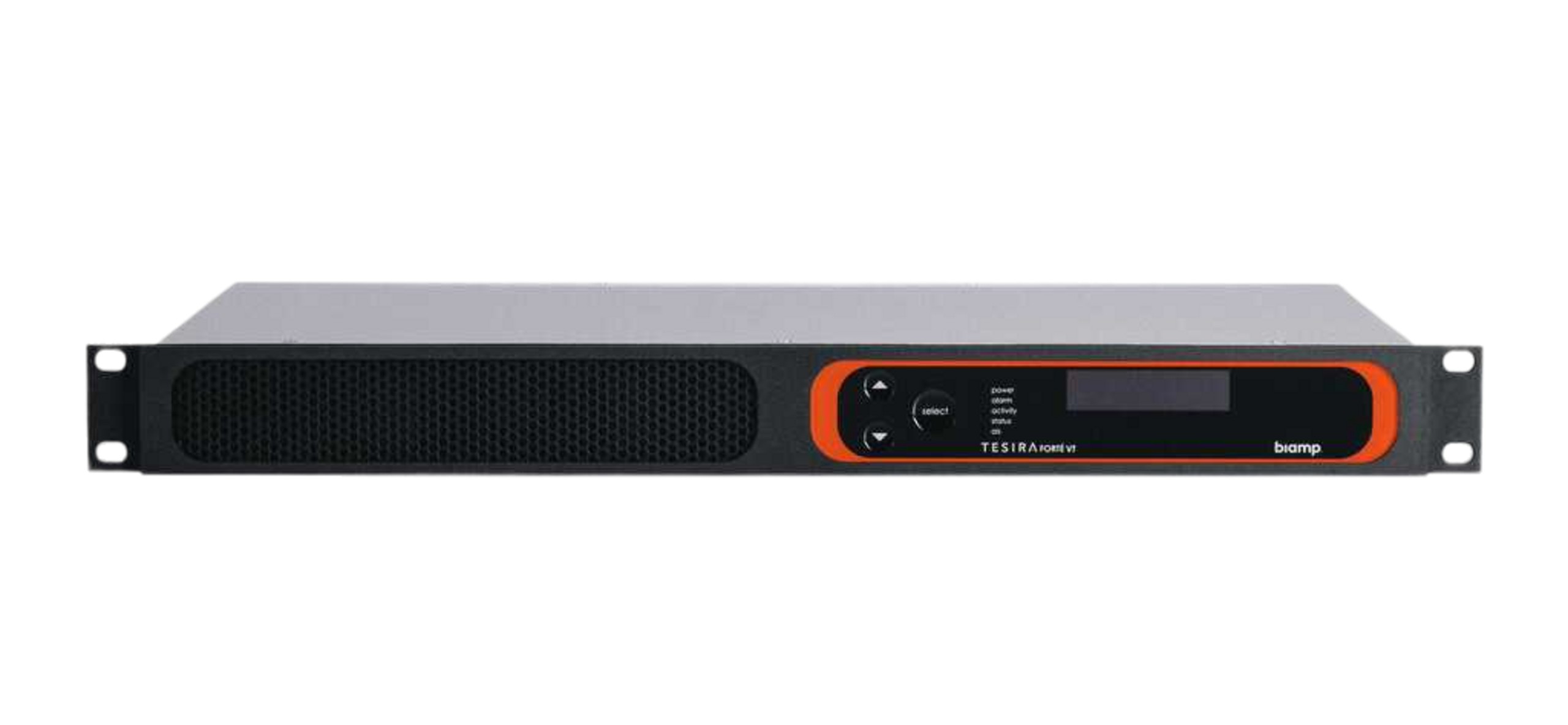 tesira-forte-vt-front_1758_preview-Photoroom_12139_master Biamp TesiraFORTÉ VT Fixed I/O DSP with 12 analog inputs, 8 analog outputs, 8 channels configurable USB audio, AEC technology (all 12 inputs), 2-channel VoIP, and standard FXO telephone interface - Image 1