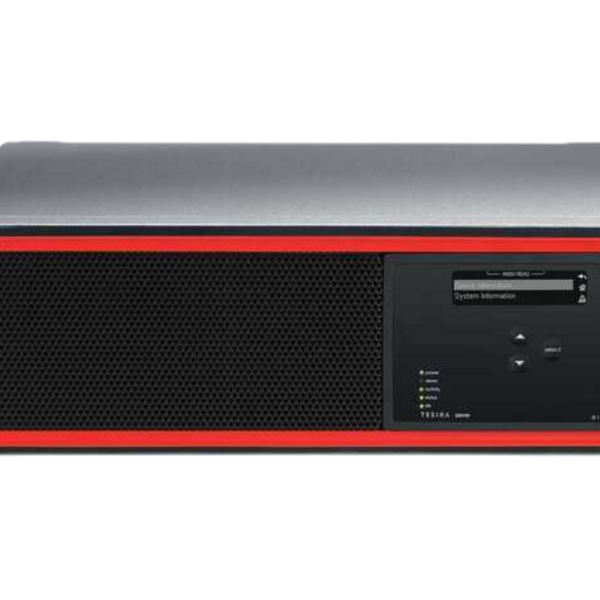 Biamp Tesira SERVER Configurable I/O DSP with 1 DSP-2 card (7 additional DSP-2 cards can be added) and 1 AVB-1 network card