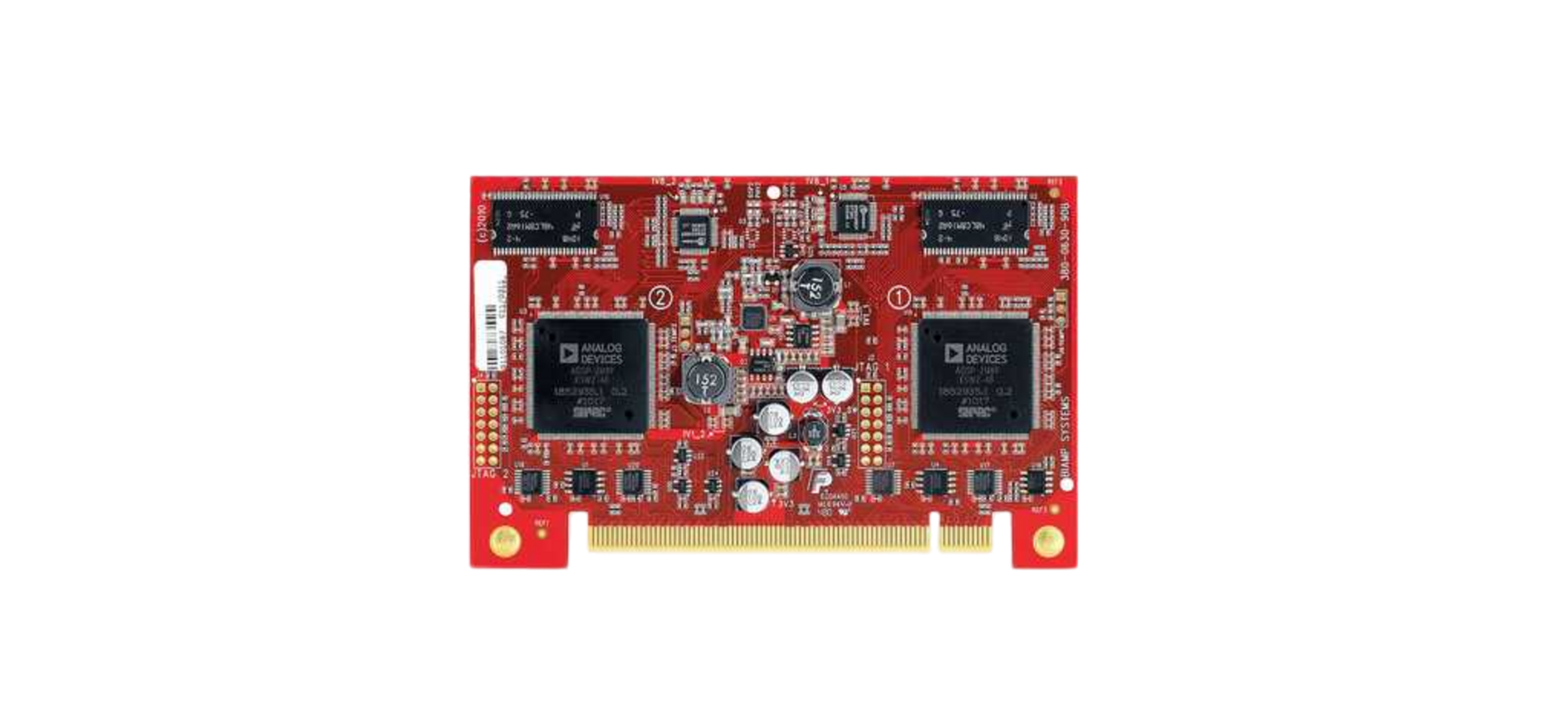 tesira-servercards-dsp-2_12229_master Biamp Tesira DSP-2 DSP card with two DSPs - Image 1