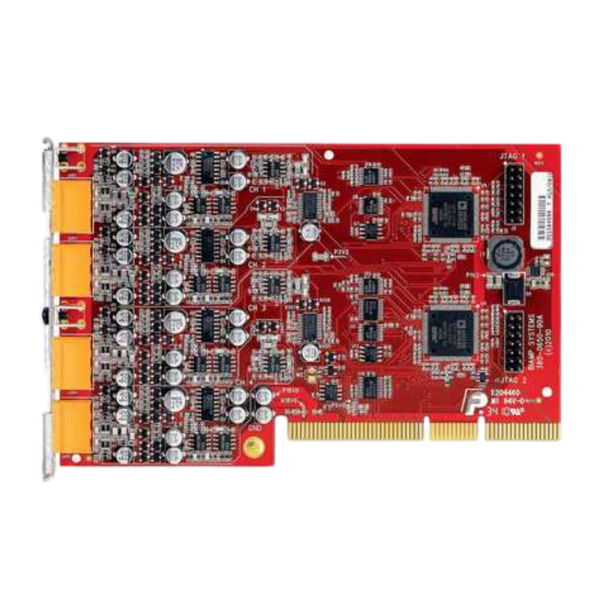 Biamp Tesira SEC-4 Card Kit 4-channel mic/line input card with acoustic echo cancellation per channel, for use with Tesira SERVER and Tesira SERVER-IO