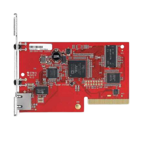 Biamp Tesira SVC-2 Tesira 2-line VoIP telephone interface card for use in Tesira SERVER and Tesira SERVER-IO