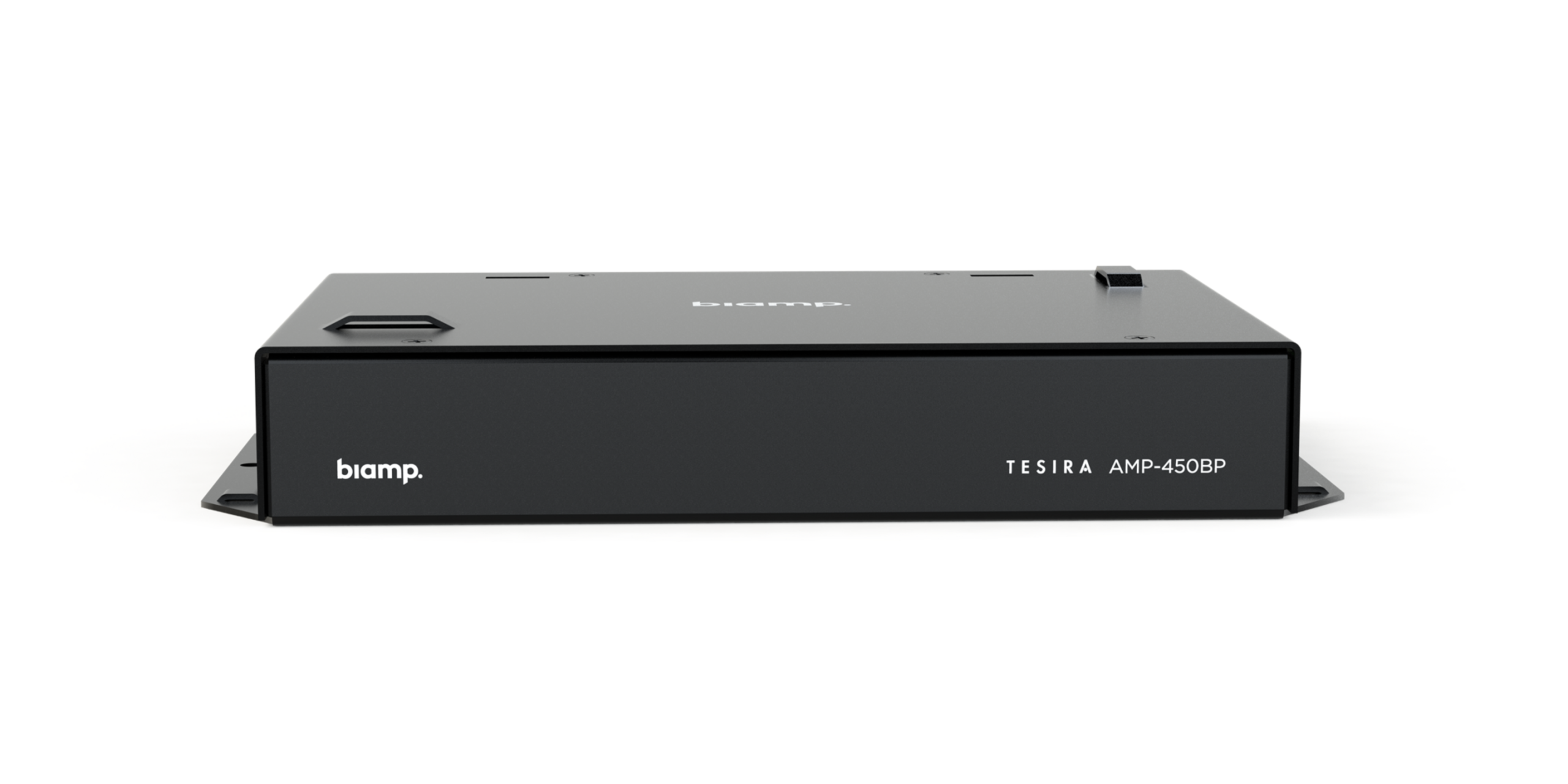 tesira_amp-450bp_front_oct23_10514_master Biamp Tesira AMP-450BP The Tesira AMP-450BP is an AVB/TSN enabled, 4-channel amplifier with PoE+ for use with the Desono C-IC6 ceiling speakers. - Image 1
