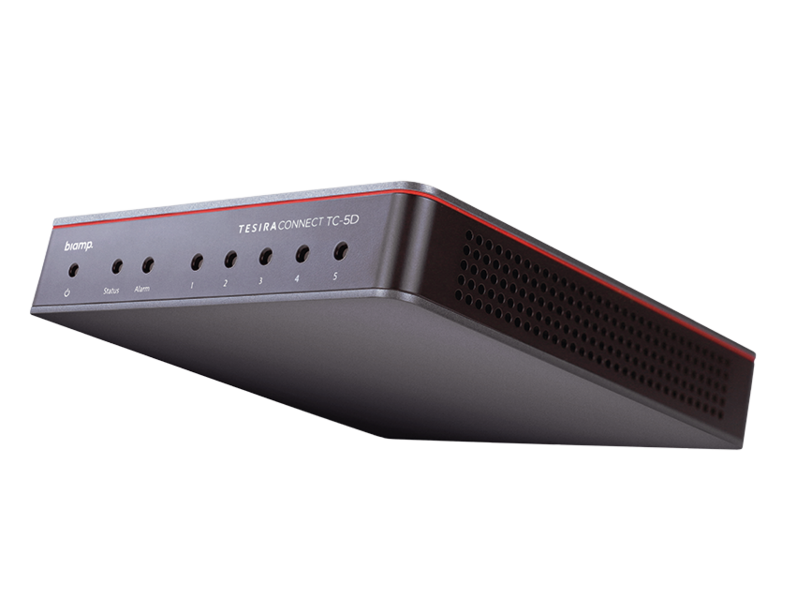 tesiraconnect-ise-2020-851x655_10811_master Biamp TesiraCONNECT TC-5D 5-port expansion device with AVB-to-Dante bridging that serves as the central connection point for all Biamp and Dante devices in a conference room - Image 1
