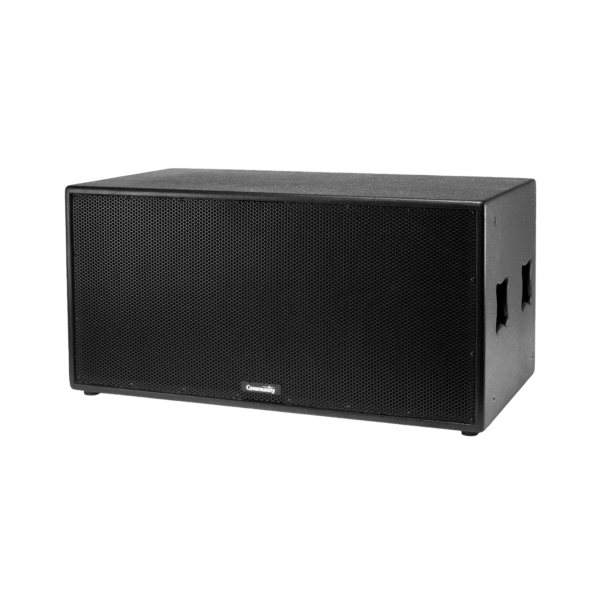 Biamp Community V2-215SB Subwoofer, 2 X 15-inch, black