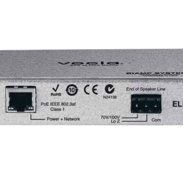 Biamp Vocia ELD-1 End of line device, surface-mountable, networked speaker line supervision device