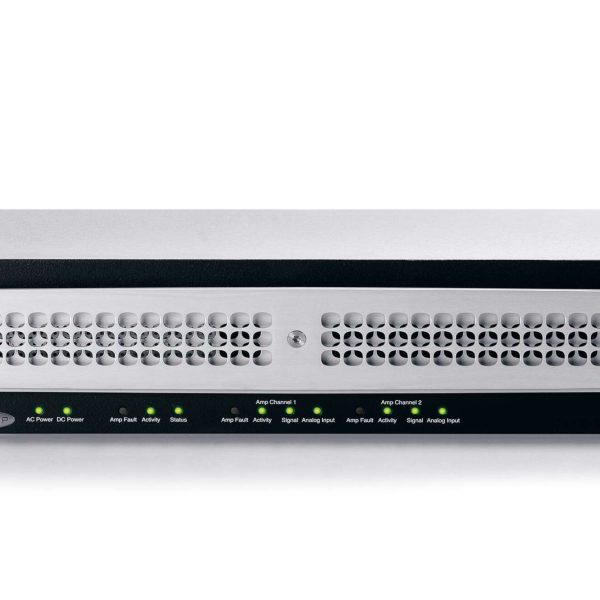 Biamp Vocia VA-2060e 60W, 2-channel amplifier with local analog inputs and dual (AC and DC) power inputs (EN54-16 certified)